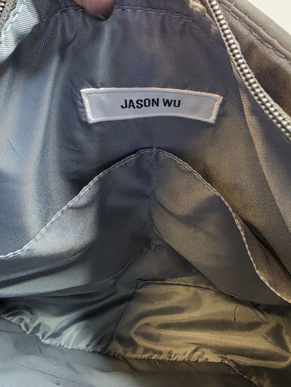 JASON WU Black Convertible Tote Backpack Nylon Travel Bag Work Laptop Bag - Picture 7 of 9